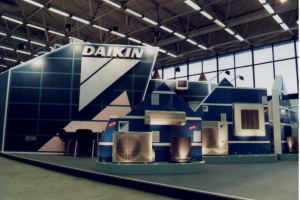 Выставочный стенд Daikin . Санкт-Петербург 2000 г.