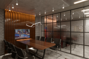 Интерьер офиса юридической компании. С.-Петербург. 2022 г.