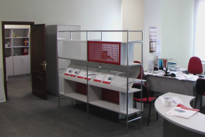 Серия стеллажей из металла. Проект и реализация.