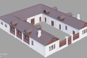 3д модель скотный двор