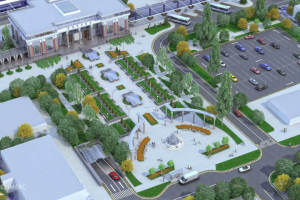 Вокзал и привокзальная площадь