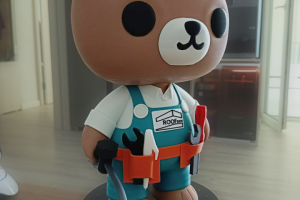 Маскот для кровельной компании Roof Development