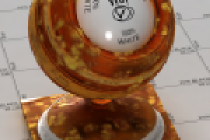 Материал янтаря [VRay]