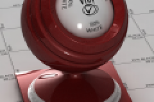 Материал автомобильной краски [VRay]