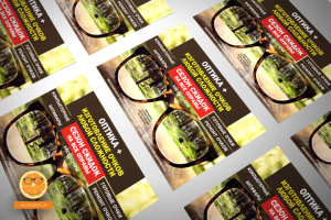 макет листовки