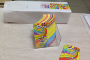 макет визитки