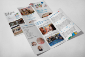 буклетик (лифлет) А4, 2 сгиба