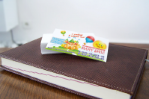 макет визитки