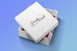 размещение лого клиента на коробке