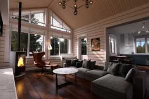 Гостинная в доме