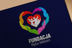 Логотип для польского фонда "Рука милости"