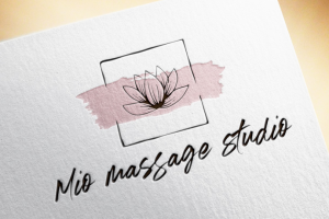 Логотип для студии массажа