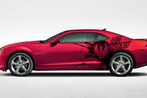 Дизайн автовинила Chevrolet Camaro