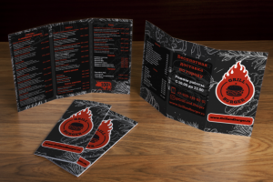 Евро-буклет Grill&Burger