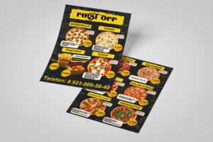 Листовка для пиццерии