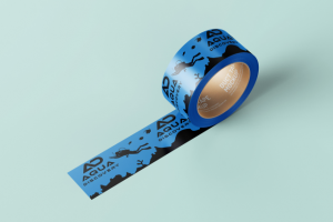 Дизайн скотча для упаковки гидрокостюма