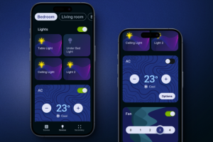 Мобильное приложение Smart house