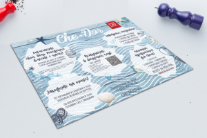 Плейс меню ресторана «Che-Dor»