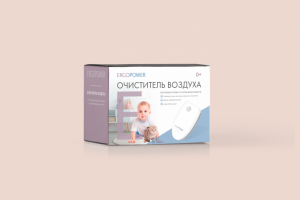 Очиститель воздуха дизайн коробки
