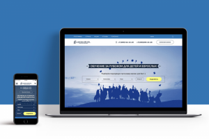 Адаптивный дизайн сайта Logos Study