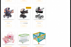Интернет магазин детских колясок