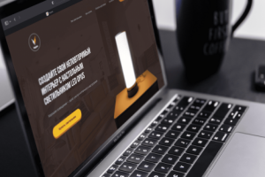 Лендинг по продаже светильников