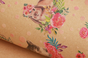 Упаковочная подарочная бумага