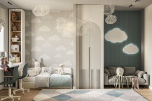 Мягкая детская комната