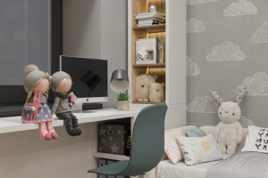 Мягкая детская комната