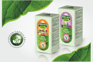 Упаковка для  БАД (веганов).