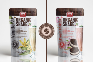 Упаковка для органических коктейлей.