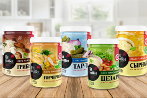 оформлние линейки низкокалорийных соусов