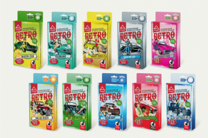 линейка упаковки для автомобильных ароматизаторов