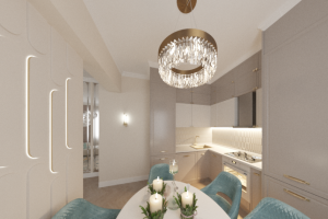 Кухня в неоклассике