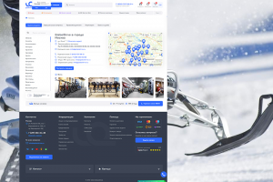 Верстка и программирование , api yandex-map