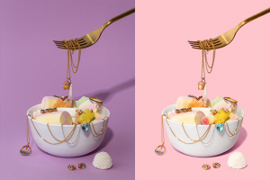 Обработка имиджевой съемки ювелирных изделий