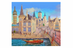 Город Гент. Бельгия.