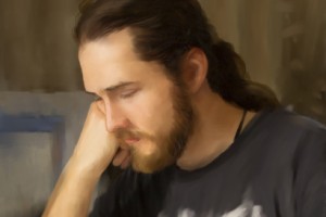 Портрет молодого человека.