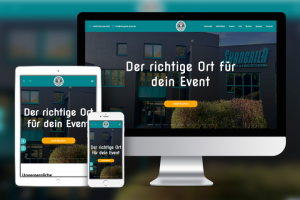 Центр развлечений в Германии (5 макетов) - дизайн сайта UX/UI
