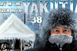 Ночёвка в ледяной избе в -40