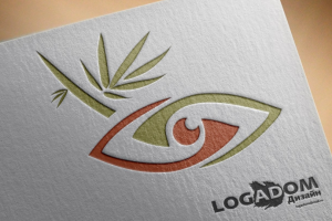 Лого + название.  Glamboo. Очки в бамбуковой оправе.