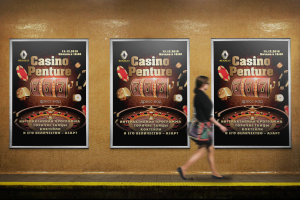 Постер для казино