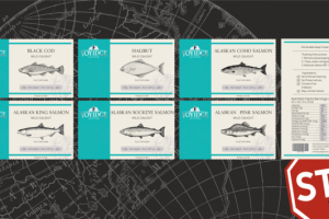 Сет этикеток и контр этикетки для дойпака