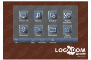 меню для авто и иконки