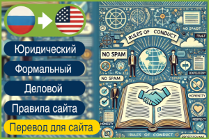 RU>EN Правила поведения и доверия