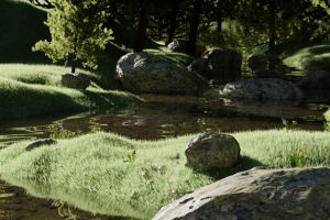 3D Environments River valley