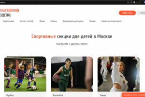 Редизайн сайта Перспективная молодёжь (CMS WordPress)