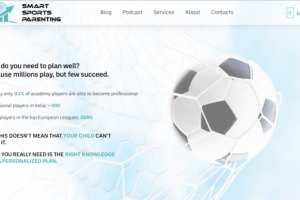 Вёрстка сайта компании Smart Sports