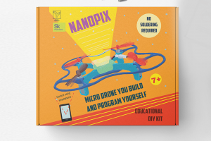 Разработка дизайна упаковки для квадрокоптера