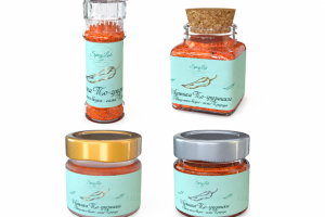 Приправы в банках 3d модели
